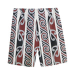 Maori Fence Print Men's Sports Shorts
