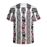 Maori Fence Print Men's Sports T-Shirt