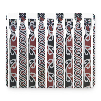 Maori Fence Print Mouse Pad