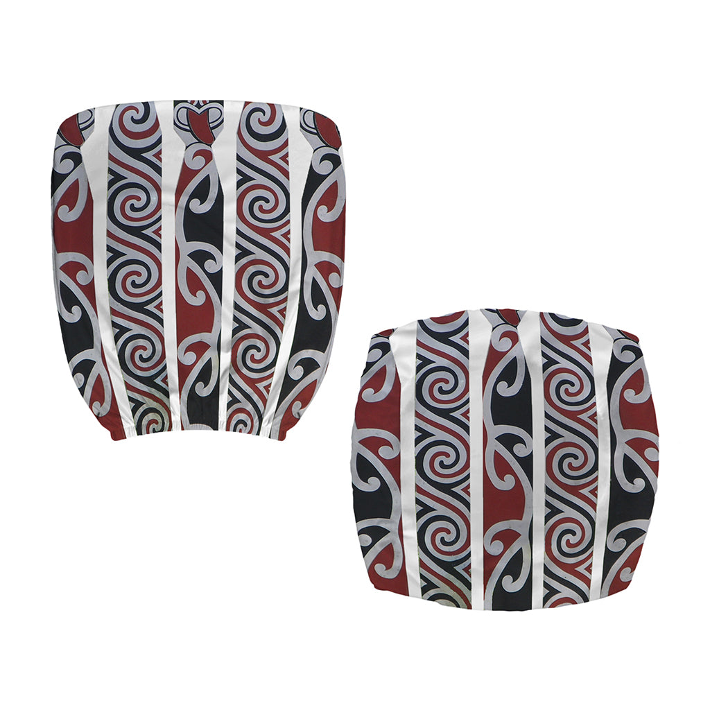 Maori Fence Print Office Chair Cover