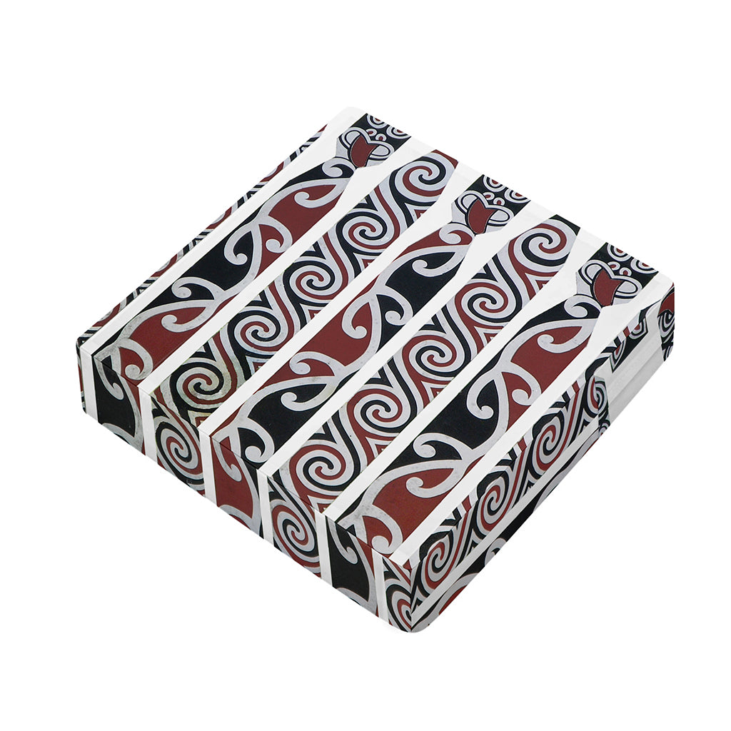 Maori Fence Print Outdoor Seat Cushion Cover
