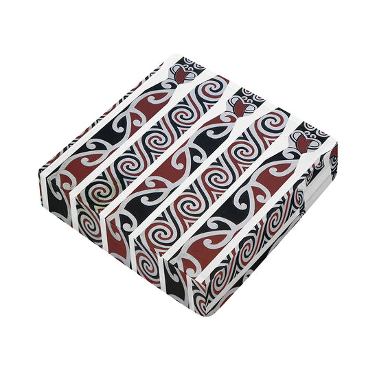 Maori Fence Print Outdoor Seat Cushion Cover