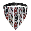 Maori Fence Print Over The Collar Dog Bandana