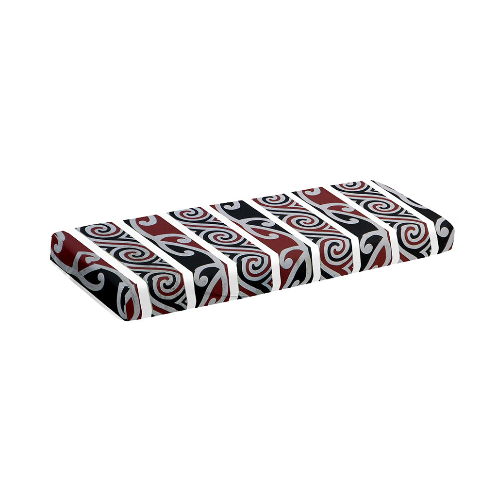Maori Fence Print Piano Keyboard Cover