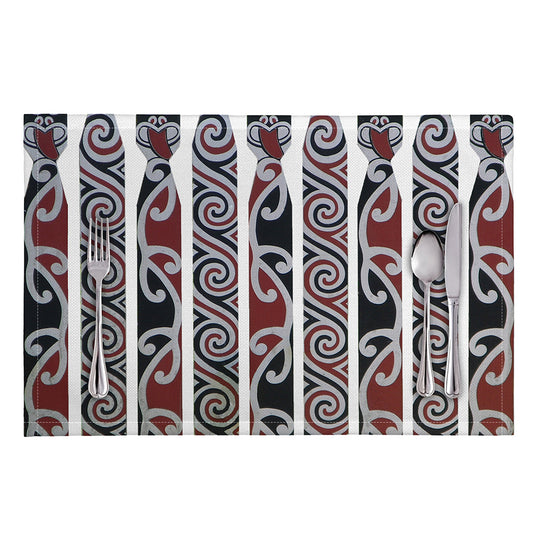 Maori Fence Print Placemat