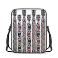 Maori Fence Print Rectangular Crossbody Bag