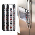 Maori Fence Print Refrigerator Handle Covers