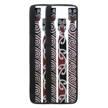 Maori Fence Print Refrigerator Handle Covers
