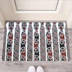 Maori Fence Print Rubber Doormat