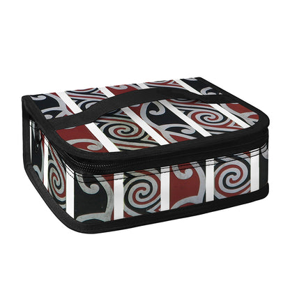 Maori Fence Print Small Lunch Bag
