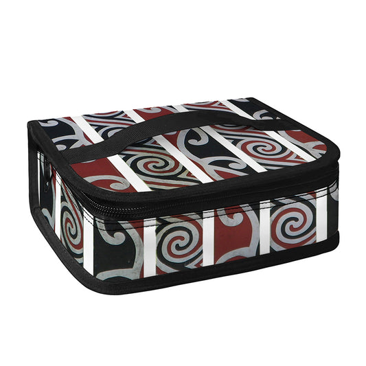 Maori Fence Print Small Lunch Bag