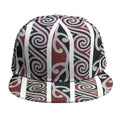 Maori Fence Print Snapback Cap