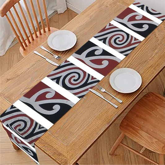 Maori Fence Print Table Runner