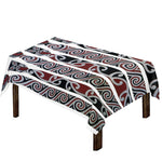 Maori Fence Print Tablecloth