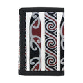 Maori Fence Print Trifold Wallet