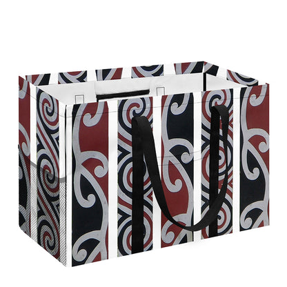 Maori Fence Print Utility Tote Bag