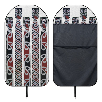 Maori Fence Print Waterproof Car Seat Cover