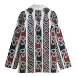 Maori Fence Print Women's Blazer