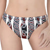 Maori Fence Print Women's Thong