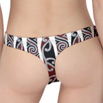 Maori Fence Print Women's Thong