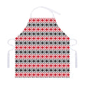 Maori Kowhaiwhai Pattern Print Adjustable Apron