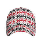 Maori Kowhaiwhai Pattern Print Baseball Cap