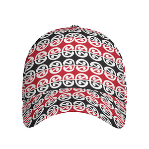 Maori Kowhaiwhai Pattern Print Baseball Cap