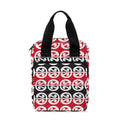 Maori Kowhaiwhai Pattern Print Bible Tote Bag