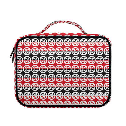 Maori Kowhaiwhai Pattern Print Briefcase Bible Bag