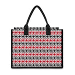 Maori Kowhaiwhai Pattern Print Canvas Tote Bag