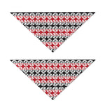 Maori Kowhaiwhai Pattern Print Dog Bandana