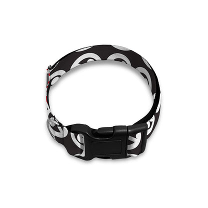 Maori Kowhaiwhai Pattern Print Dog Collar
