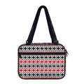 Maori Kowhaiwhai Pattern Print Double Strap Bible Bag