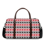 Maori Kowhaiwhai Pattern Print Duffle Bag