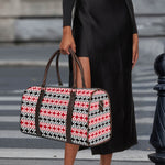 Maori Kowhaiwhai Pattern Print Duffle Bag