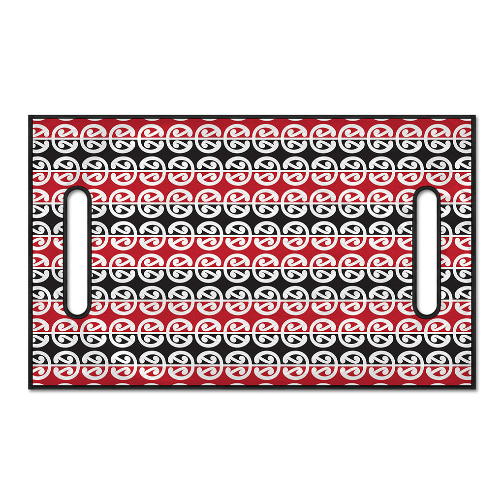 Maori Kowhaiwhai Pattern Print Golf Cart Seat Cover