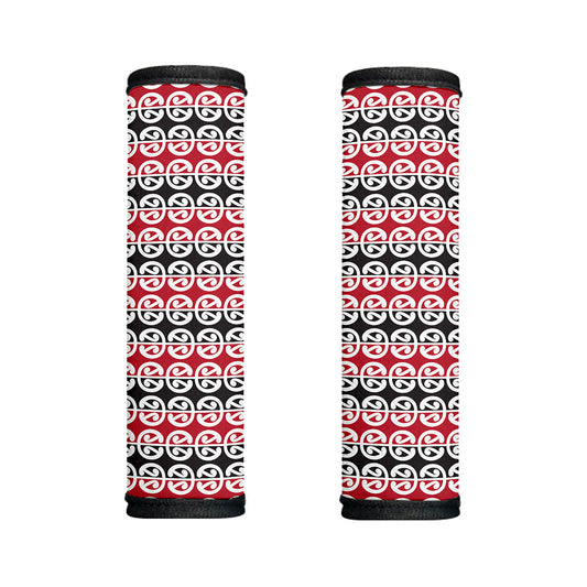 Maori Kowhaiwhai Pattern Print Handle Covers