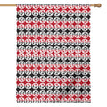 Maori Kowhaiwhai Pattern Print House Flag