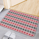 Maori Kowhaiwhai Pattern Print Indoor Door Mat