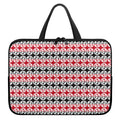 Maori Kowhaiwhai Pattern Print Laptop Sleeve With Handle