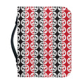 Maori Kowhaiwhai Pattern Print Leather Bible Cover