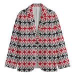 Maori Kowhaiwhai Pattern Print Men's Blazer