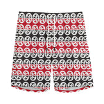 Maori Kowhaiwhai Pattern Print Men's Sports Shorts