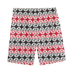 Maori Kowhaiwhai Pattern Print Men's Sports Shorts