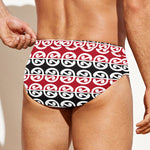 Maori Kowhaiwhai Pattern Print Men's Swim Briefs