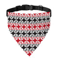 Maori Kowhaiwhai Pattern Print Over The Collar Dog Bandana