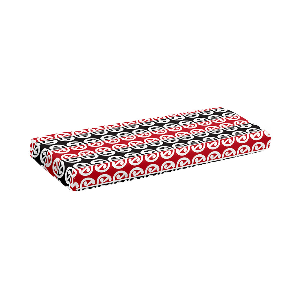 Maori Kowhaiwhai Pattern Print Piano Keyboard Cover