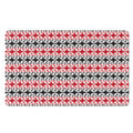 Maori Kowhaiwhai Pattern Print Polyester Doormat
