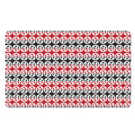 Maori Kowhaiwhai Pattern Print Polyester Doormat