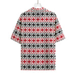 Maori Kowhaiwhai Pattern Print Rayon Hawaiian Shirt